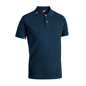 Polo uomo in cotone Sottozero RIO SPORT E0476 - Blu Navy