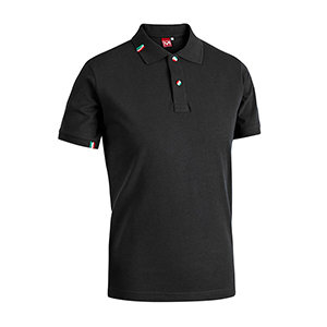 Polo uomo in cotone 180gr Myday RIO SPORT E0476 - Nero