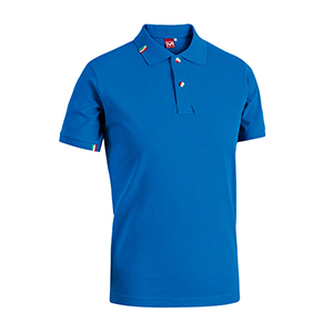 Polo uomo in cotone Sottozero RIO SPORT E0476 - Blu Royal