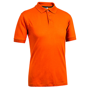 Polo personalizzate, in cotone Sootozero FOX JERSEY E0480 - Arancio