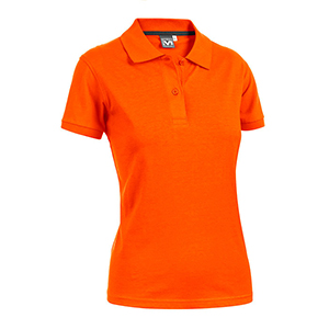 Polo da donna Sottozero ANGY JERSEY E0490 - Arancio