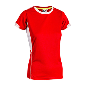 T-Shirt running Myday MARATHON E0533 - Rosso - Bianco