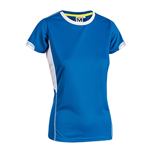 T-Shirt running Sottozero MARATHON E0533 - Blu Royal - Bianco