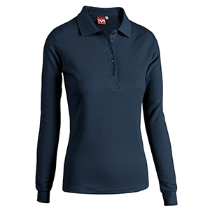 Polo da donna in cotone 180gr Myday STEFFI E0806 - Blu Navy