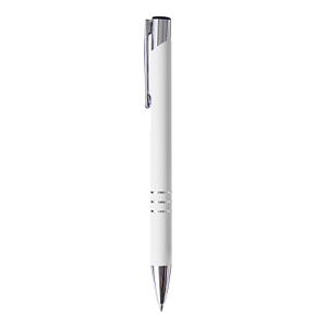 Penne personalizzate in metallo DEGAS E16978 - Bianco
