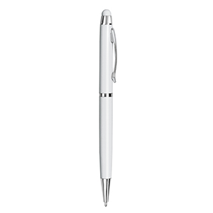 Penna con touch personalizzabile GEMINI E17870 - Bianco