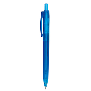 Penna a sfera in plastica rpet CAROL E20829 - Blu Navy