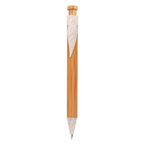 Penna a sfera in bamboo LEAF E20832 - Naturale