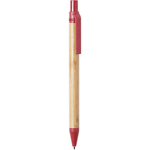 Penna a sfera in bamboo DRYON E25835 - Rosso