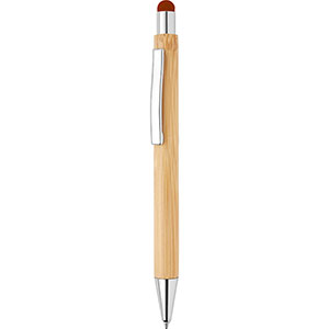 Penna touch in bamboo RIP E25837 - Rosso