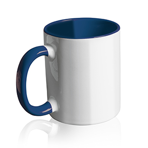 Tazza mug per sublimazione in ceramica 300 ml MUG-COLORIN G17341 - Blu Navy