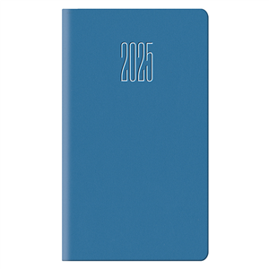 Agenda settimanale tascabile LUCERA | cm 8x15 H14020 - Azzurro