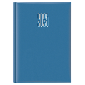 Agenda personalizzata giornaliera cm 15x21 S/D abbinati LUCERA H25020 - Azzurro
