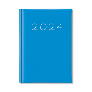 Agenda personalizzata giornaliera cm 17x24 S/D separati LUCERA H64120 - Azzurro