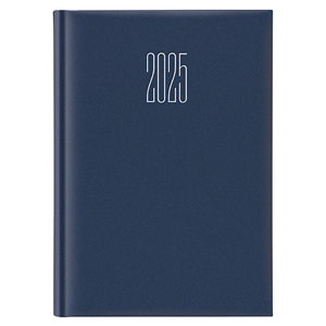 Agenda personalizzabile giornaliera cm 21x29,7 S/D separati LUCERA H65120 - Blu