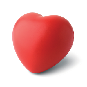 Antistress a forma di cuore LOVY IT3459 - Rosso