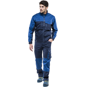 Pantalone da lavoro Job Tech STORM JT120B - Blu Navy - Blu Avio