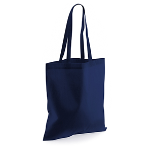 Shopper personalizzata in cotone 110gr cm 38x42 Legby S'Bags TAO M12043 - Blu Navy