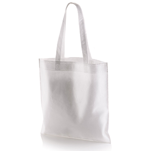 Shopper personalizzata in tnt cm 38x42 Legby S'Bags MISO M13039 - Bianco