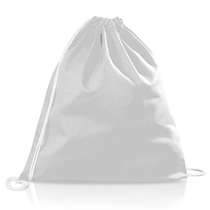 Sacca zaino personalizzata in cotone Legby S'Bags ISI-COTTON M20560 - Bianco