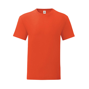 T-Shirt personalizzata uomo in cotone 150 gr Fruit of the Loom ICONIC MKT1324 - Arancio scuro