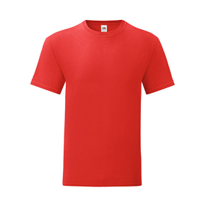 T-Shirt personalizzata uomo in cotone 150 gr Fruit of the Loom ICONIC MKT1324 - Rosso