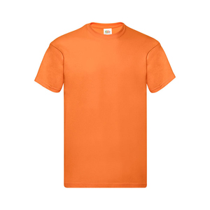 Maglietta promozionale uomo in cotone 150 gr Fruit of the Loom ORIGINAL T MKT1333 - Arancio