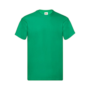 Maglietta promozionale uomo in cotone 150 gr Fruit of the Loom ORIGINAL T MKT1333 - Verde