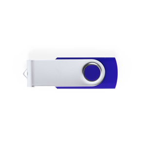 Pennetta USB personalizzata, tipo twist YESKAL 8GB MKT1386 - Blu