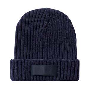 Cappello personalizzato invernale in acrilico SELSOKER MKT1442 - Blu Navy