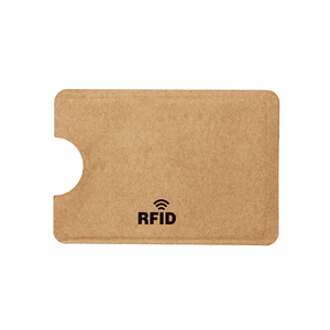 Porta carte di credito RFID in carta riciclata BLAKBAL MKT1463 - Neutro