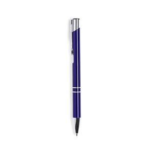 Penna ecologica in alluminio riciclato LUGGINS MKT1675 - Blu