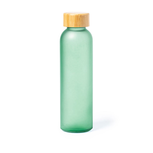 Bottiglia in vetro con tappo in legno 500 ml ESKAY MKT1811 - Verde