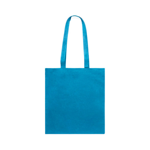 Shopper personalizzata in cotone 180gr cm 36x40 KAIBA MKT1819 - Azzurro