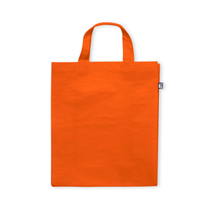 Shopper ecologica in rpet laminato cm 35x40x15 OKADA MKT1826 - Arancio