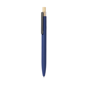 Penna personalizzata ADAM, in alluminio riciclato e bamboo MKT20181 - Blu