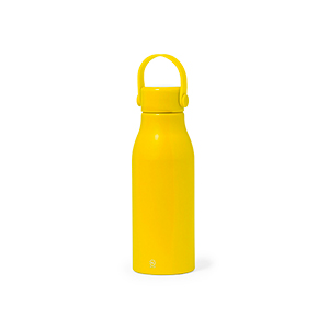 Borraccia personalizzata in alluminio riciclato da 700 ml PERPOK MKT20206 - Giallo