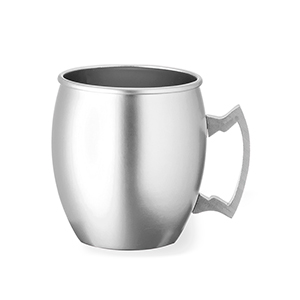 Tazza personalizzata in alluminio da 540 ml ASHLEY MKT20211 - Platino