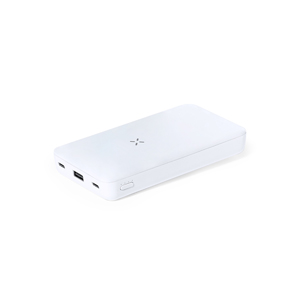 Power bank wireless personalizzati BARRY MKT20266 - Bianco