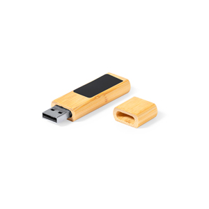 Pennette USB con possibilità di realizzare logo luminoso AFROKS 16GB MKT20286 - Neutro