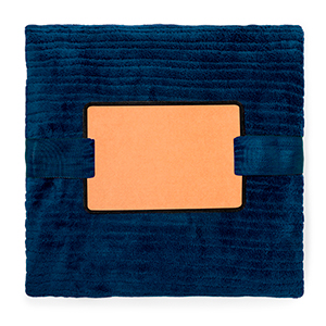 Coperta personalizzata morbida e calda al tatto cm 150x120 CINDRA MKT20336 - Blu Navy