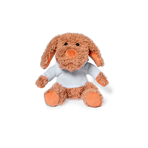 Tenero e morbido orsetto di peluche con felpa personalizzabile CHAMOX MKT20400 - Marrone