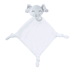 Peluche doudou per neonati MARLIN MKT20410 - Bianco