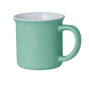 Tazza in ceramica personalizzata da 300 ml HILMAN MKT20519 - Verde