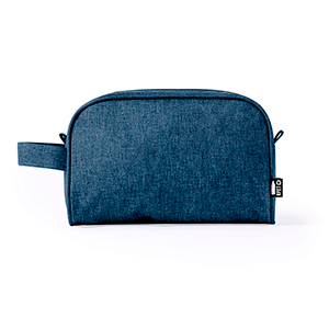 Beauty case personalizzato in rpet HARESE MKT20535 - Blu Navy