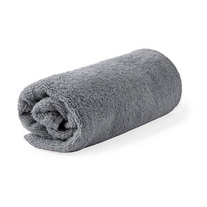 Asciugamano personalizzato in 100% cotone biologico 350 gr/m2 cm 100x150 CANORIA MKT20598 - Grigio