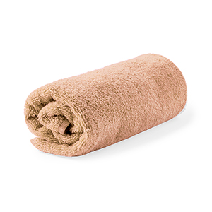 Asciugamano personalizzato in 100% cotone biologico 350 gr/m2 cm 70x140 KOLEVA MKT20599 - Naturale