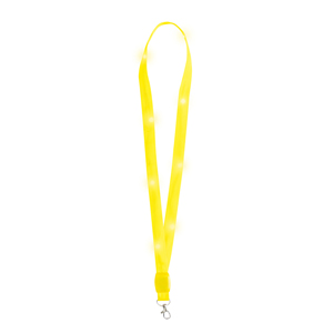 Lanyard con 8 lucine regolabili WILOU MKT20625 - Giallo