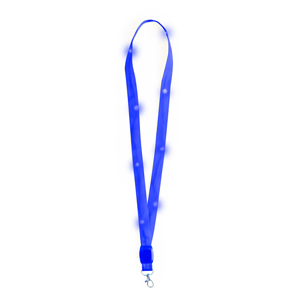 Lanyard con 8 lucine regolabili WILOU MKT20625 - Blu