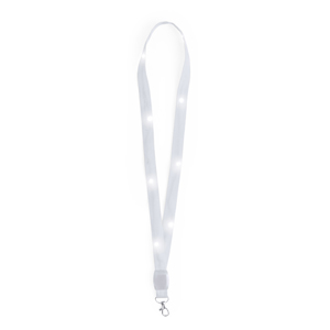 Lanyard con 8 lucine regolabili WILOU MKT20625 - Bianco